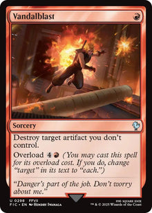 Image for Vandalblast (Surge Foil) (298) (FIC) - Magic: The Gathering