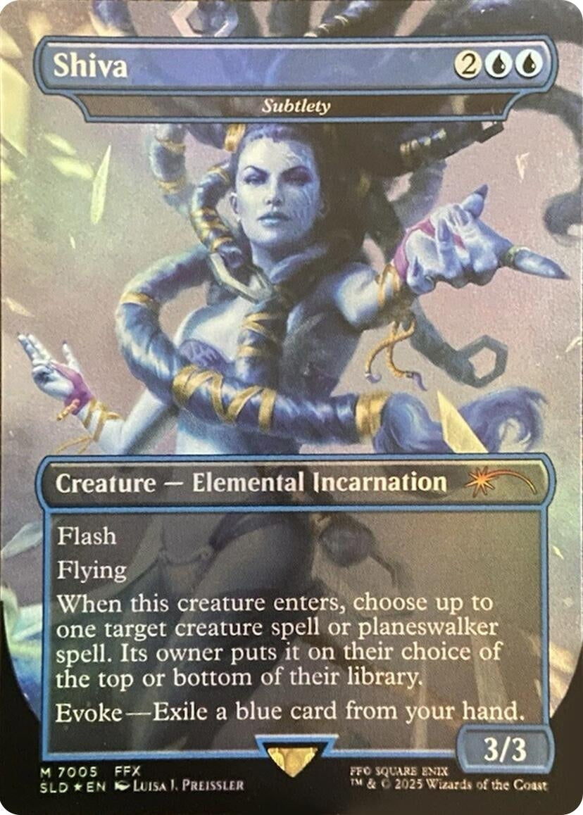 Shiva - Subtlety (Rainbow Foil) (7005) (SLD)