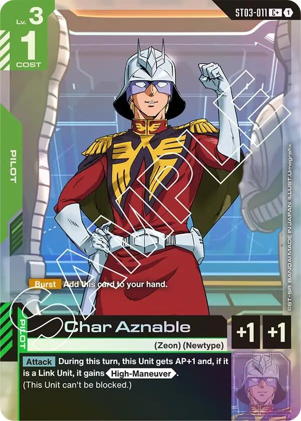 Char Aznable (C+) (ST03-011) (ST03)