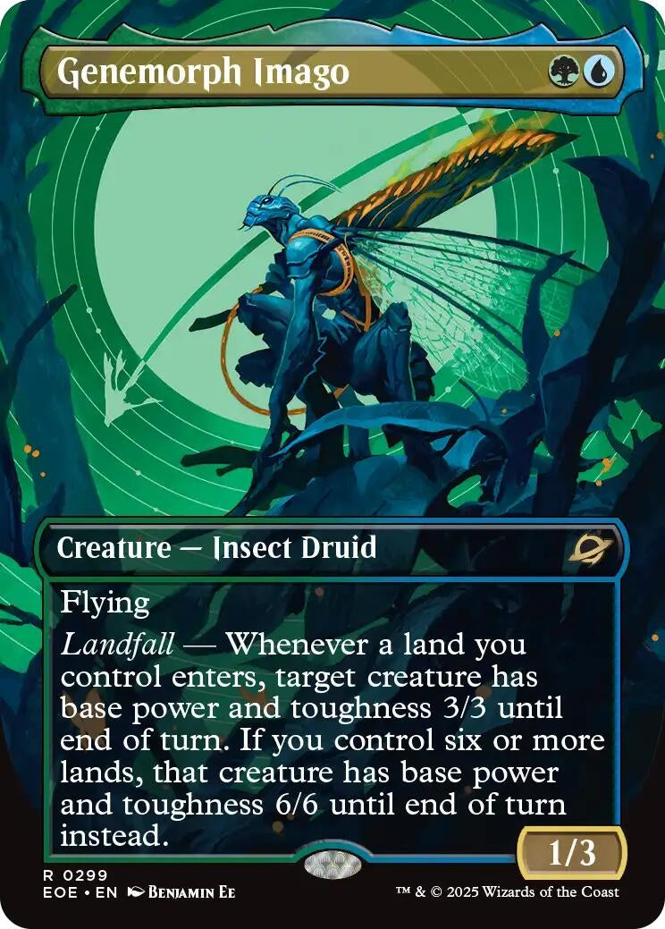 Image for Genemorph Imago (Borderless) (299) (EOE) - Magic: The Gathering
