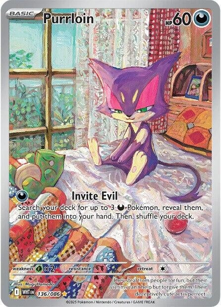 Image for Purrloin (136/086) (WHT) - Pokemon