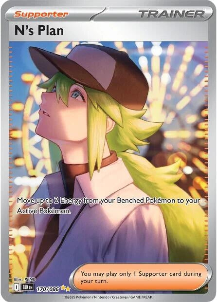 Image for N's Plan (170/086) (BLK) - Pokemon