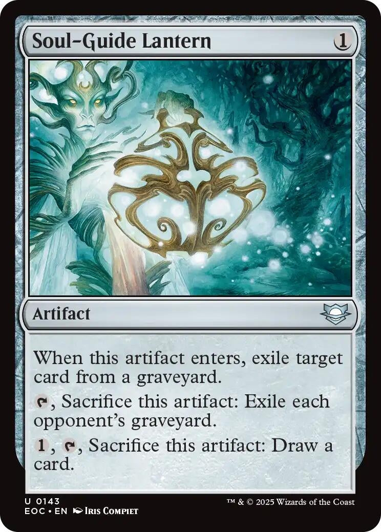 Image for Soul-Guide Lantern (143) (EOC) - Magic: The Gathering