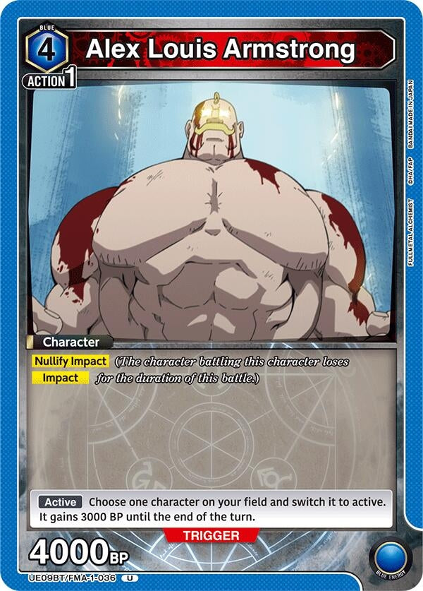 Alex Louis Armstrong (036) (UE09BT/FMA-1-036) (UE09BT)