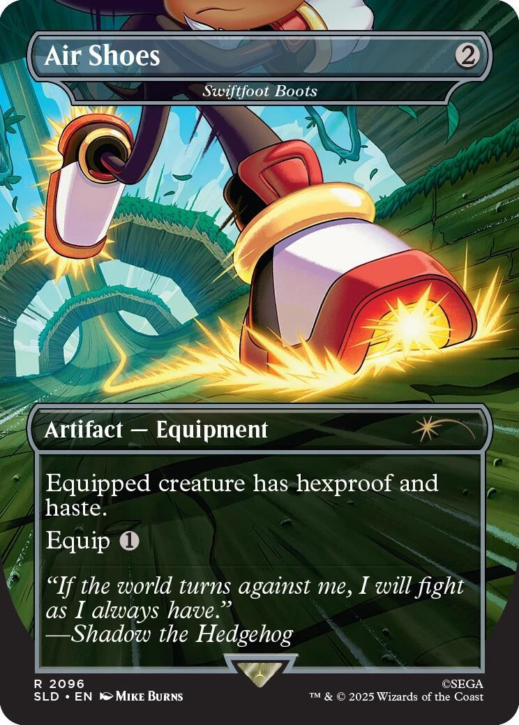 Image for Air Shoes - Swiftfoot Boots (2096) (SLD) - Magic: The Gathering