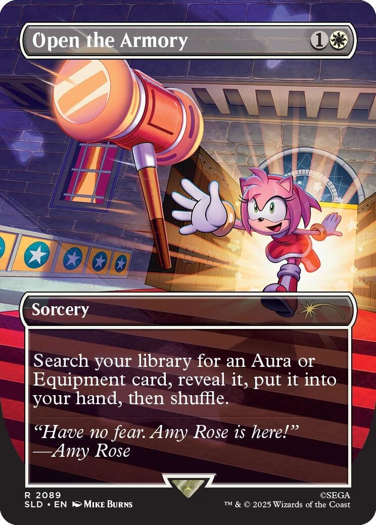 Image for Open the Armory (2089) (2089) (SLD) - Magic: The Gathering