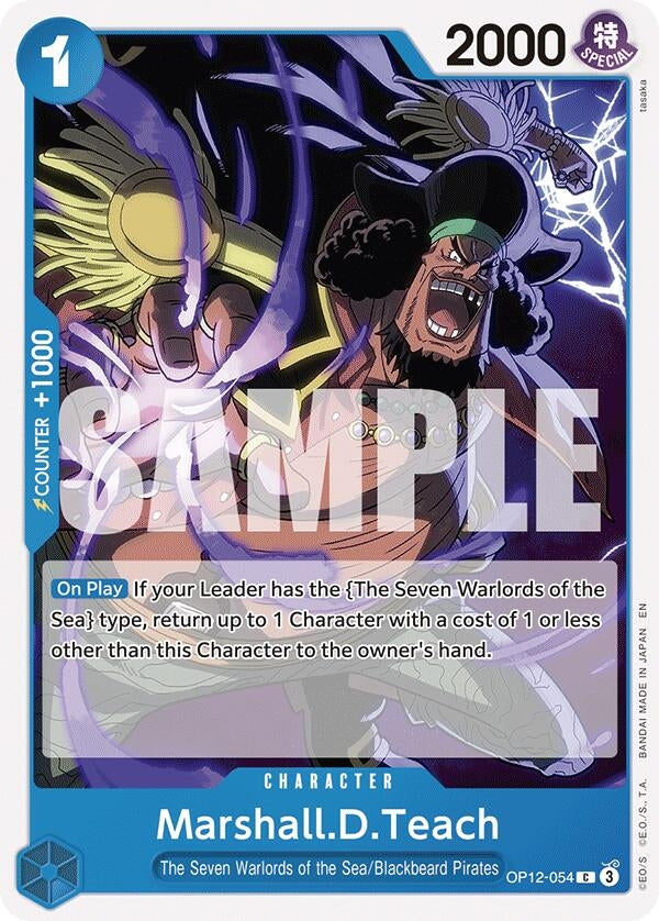 Image for Marshall.D.Teach (OP12-054) (OP12) - One Piece Card Game