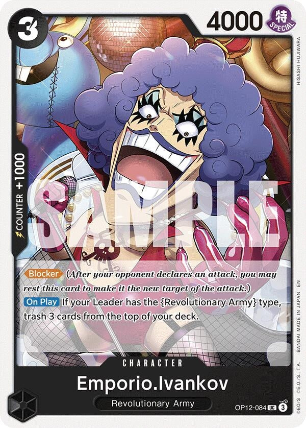 Emporio.Ivankov (084) (OP12-084) (OP12)