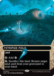 Image for Petrified Field (0032) (Borderless) (32) (EOS) - Magic: The Gathering