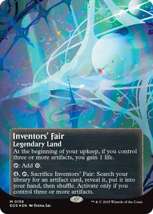Inventors' Fair (0156) (Borderless) (Galaxy Foil) (156) (EOS)