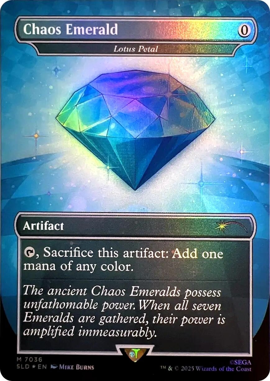 Chaos Emerald - Lotus Petal (7036) (7036) (SLD)