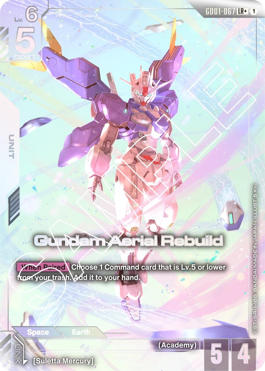 Gundam Aerial Rebuild (LR+) (GD01-067) (GD01)