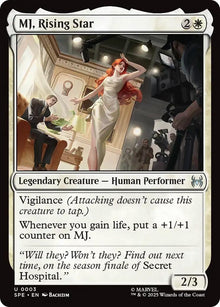 Image for MJ, Rising Star (3) (SPE) - Magic: The Gathering