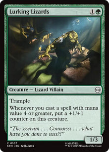 Lurking Lizards (107) (SPM)