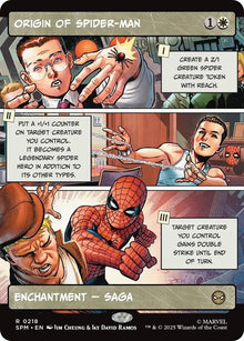 Origin of Spider-Man (Borderless) (218) (SPM)