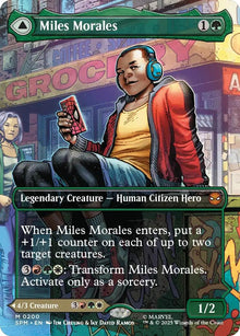Miles Morales (0200) (Borderless) (200) (SPM)