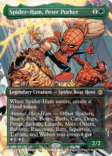 Spider-Ham, Peter Porker (Borderless) (201) (SPM)