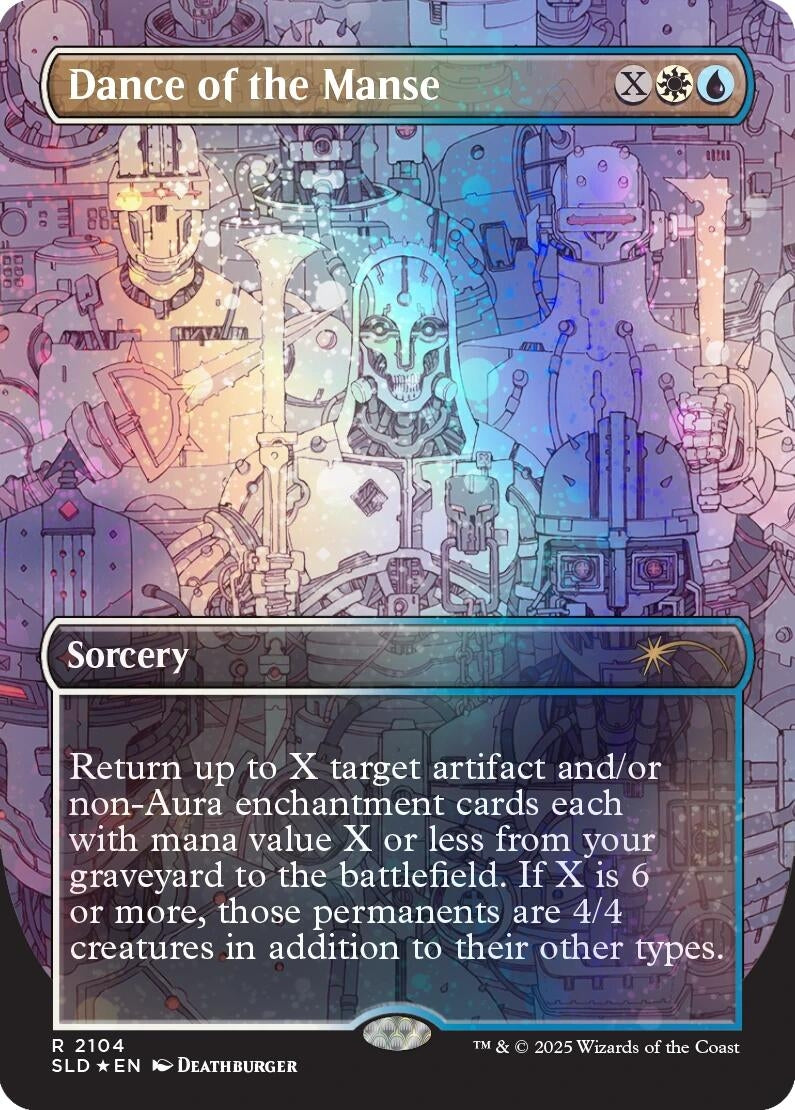 Image for Dance of the Manse (Galaxy Foil) (2104) (SLD) - Magic: The Gathering