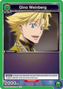 Gino Weinberg (056) (Box Topper Foil) (UEX03BT/CGH-2-056) (UEX03BT)