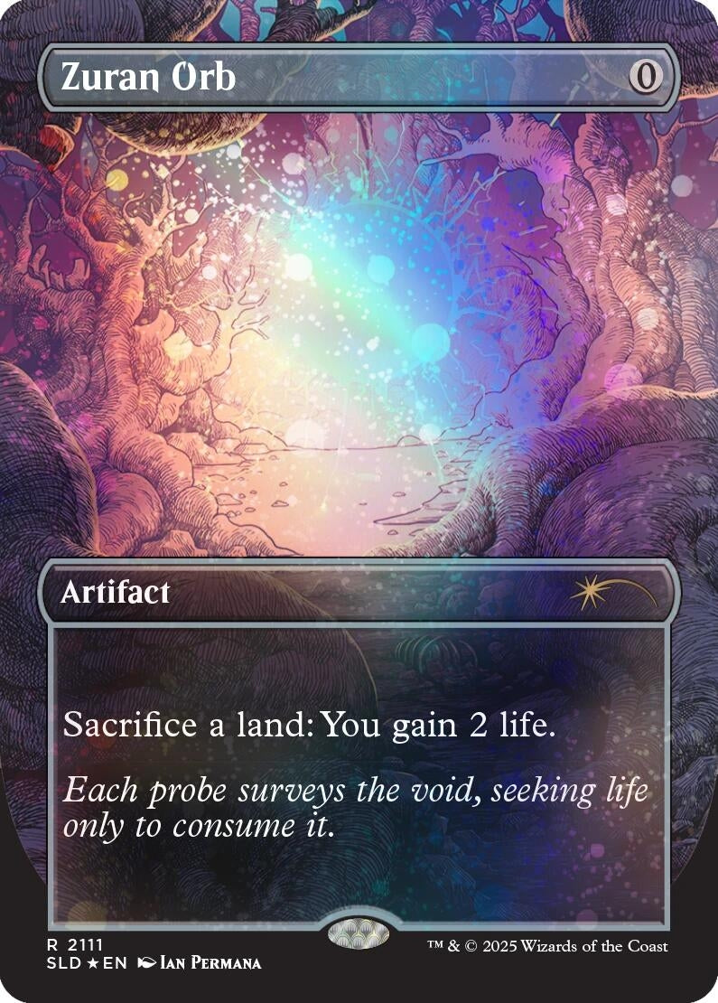 Image for Zuran Orb (Galaxy Foil) (2111) (SLD) - Magic: The Gathering