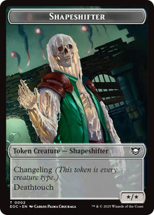 Shapeshifter // Golem (0013) Double-Sided Token (2 // 13) (EOC)