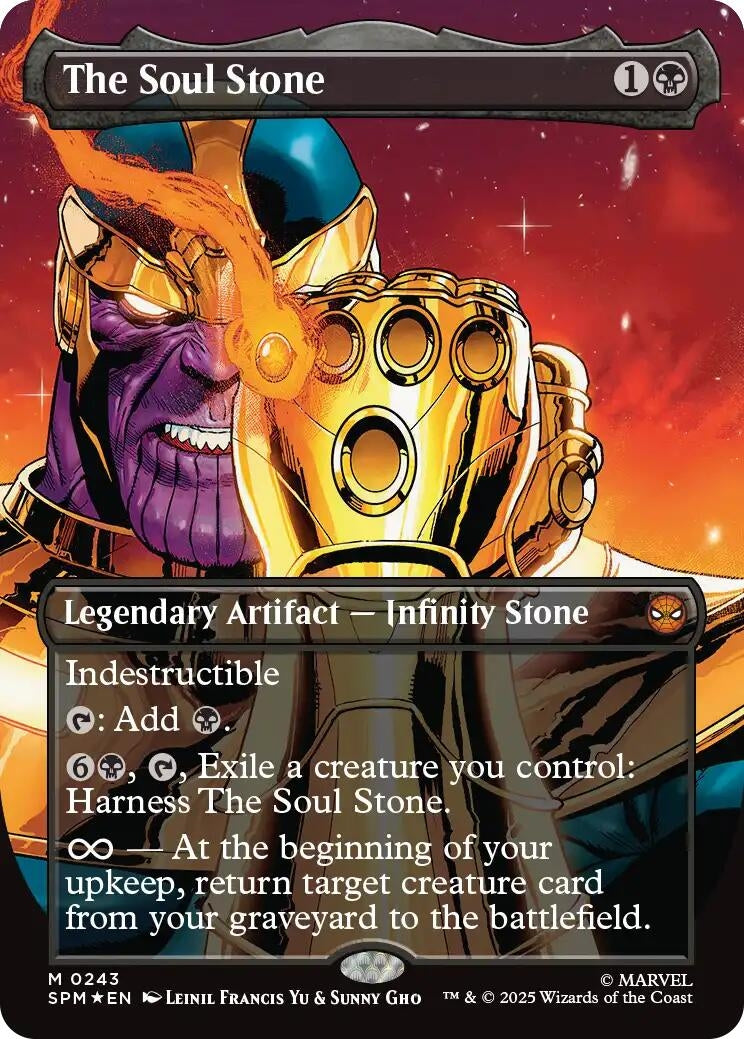 The Soul Stone (Borderless) (243) (SPM)