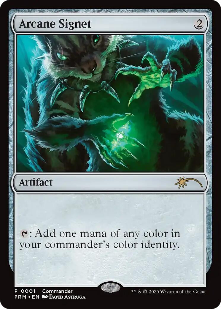Arcane Signet (CommandFest 2025) (1) (MagicFest Cards) (MFP)