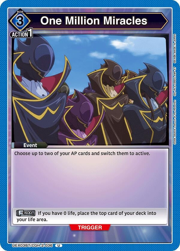 One Million Miracles (UEX03BT/CGH-2-036) (UEX03BT)
