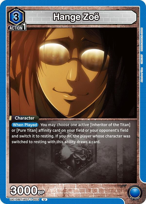 Hange Zoe (003) (UE10BT/AOT-1-003) (UE10BT)