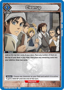 Cleanup (UE10BT/AOT-1-031) (UE10BT)