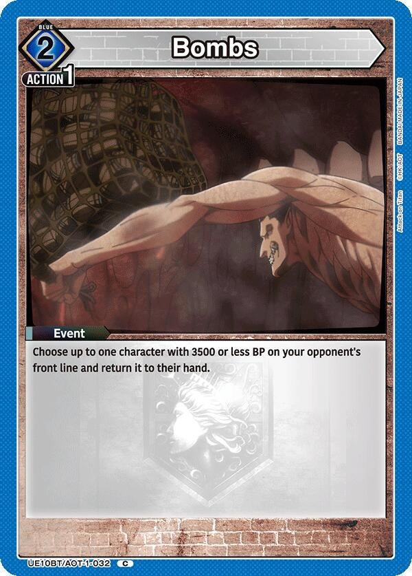 Bombs (UE10BT/AOT-1-032) (UE10BT)