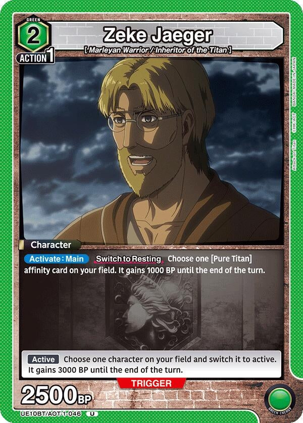 Zeke Jaeger (046) (UE10BT/AOT-1-046) (UE10BT)