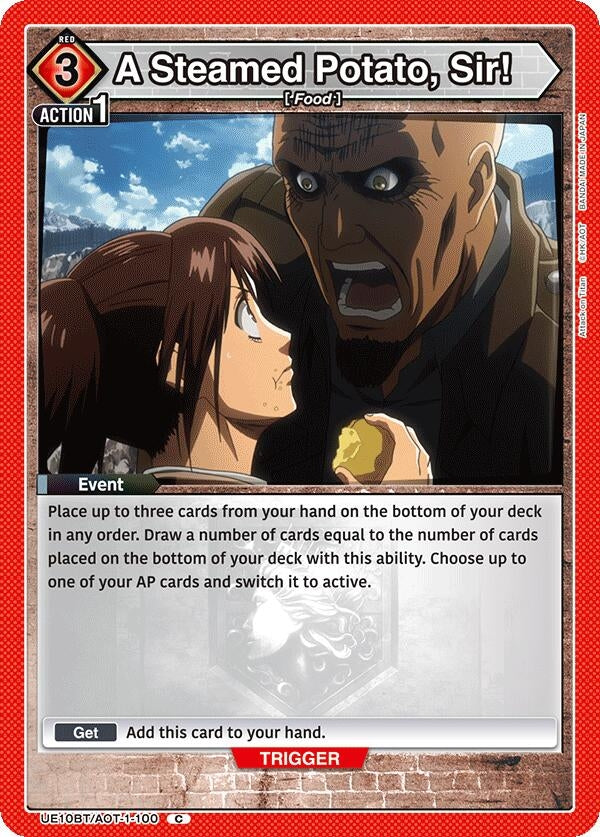 A Steamed Potato, Sir! (UE10BT/AOT-1-100) (UE10BT)