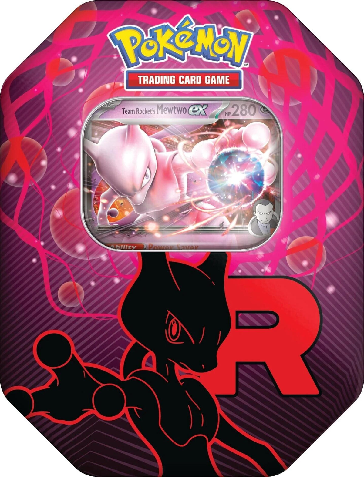 Image for Team Rocket Tin [Team Rocket's Mewtwo ex] (International Version) - Pokemon
