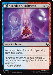 Image for Abandon Attachments (205) (TLA) - Magic: The Gathering