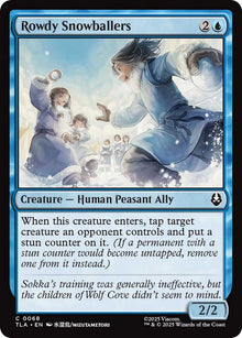 Image for Rowdy Snowballers (68) (TLA) - Magic: The Gathering
