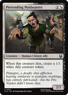 Image for Pretending Poxbearers (237) (TLA) - Magic: The Gathering