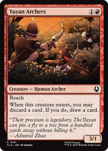 Image for Yuyan Archers (161) (TLA) - Magic: The Gathering
