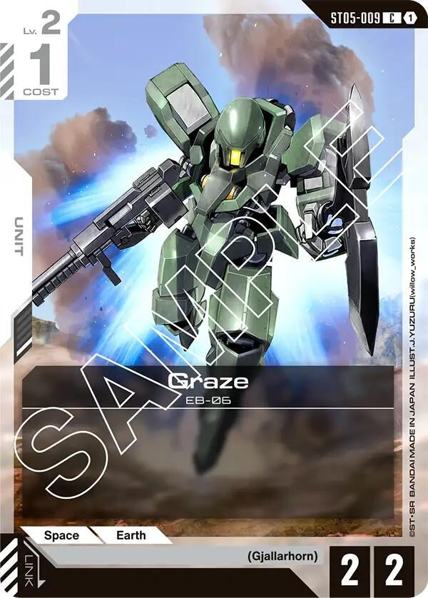 Image for Graze (ST05-009) (ST05) - Gundam Card Game
