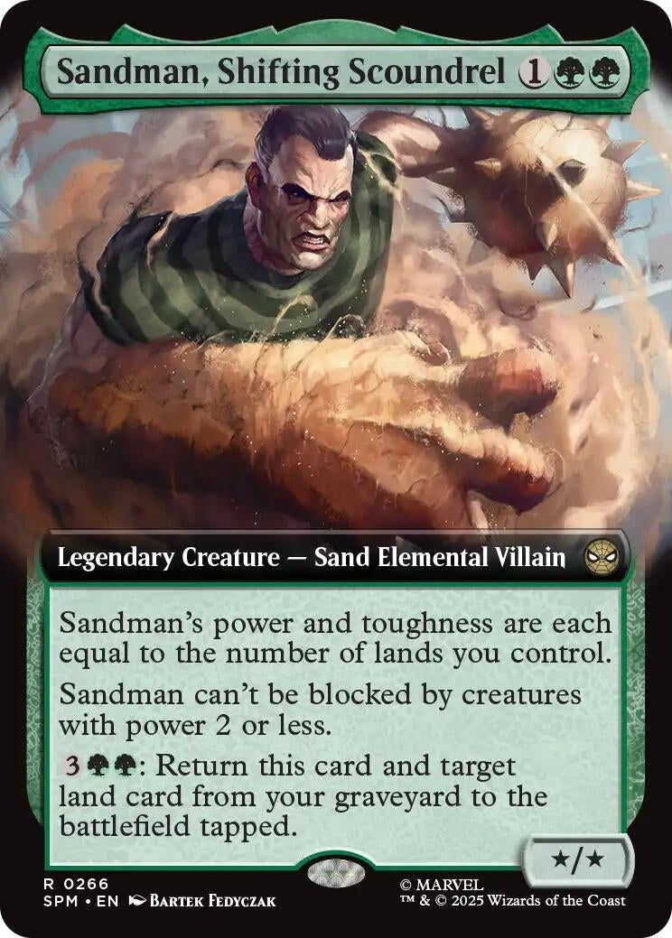 Sandman, Shifting Scoundrel (Extended Art) (266) (SPM)