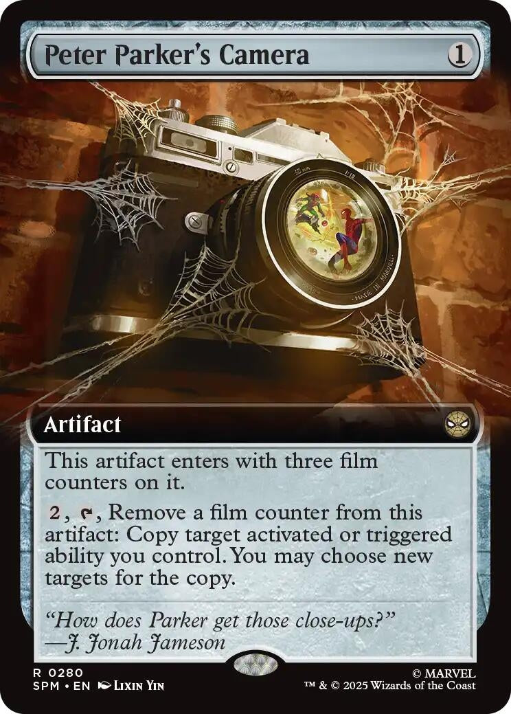 Peter Parker's Camera (Extended Art) (280) (SPM)