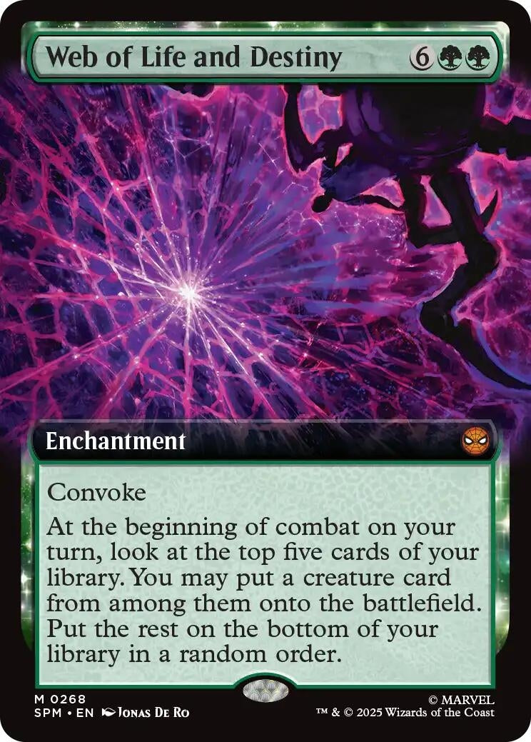 Web of Life and Destiny (Extended Art) (268) (SPM)