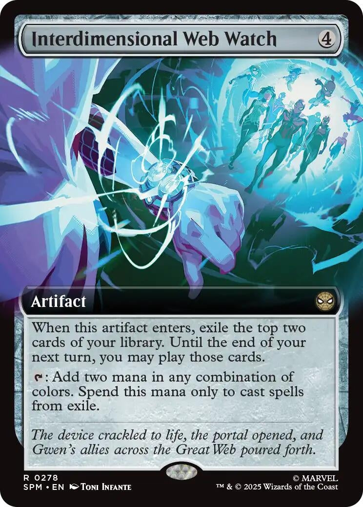 Interdimensional Web Watch (Extended Art) (278) (SPM)