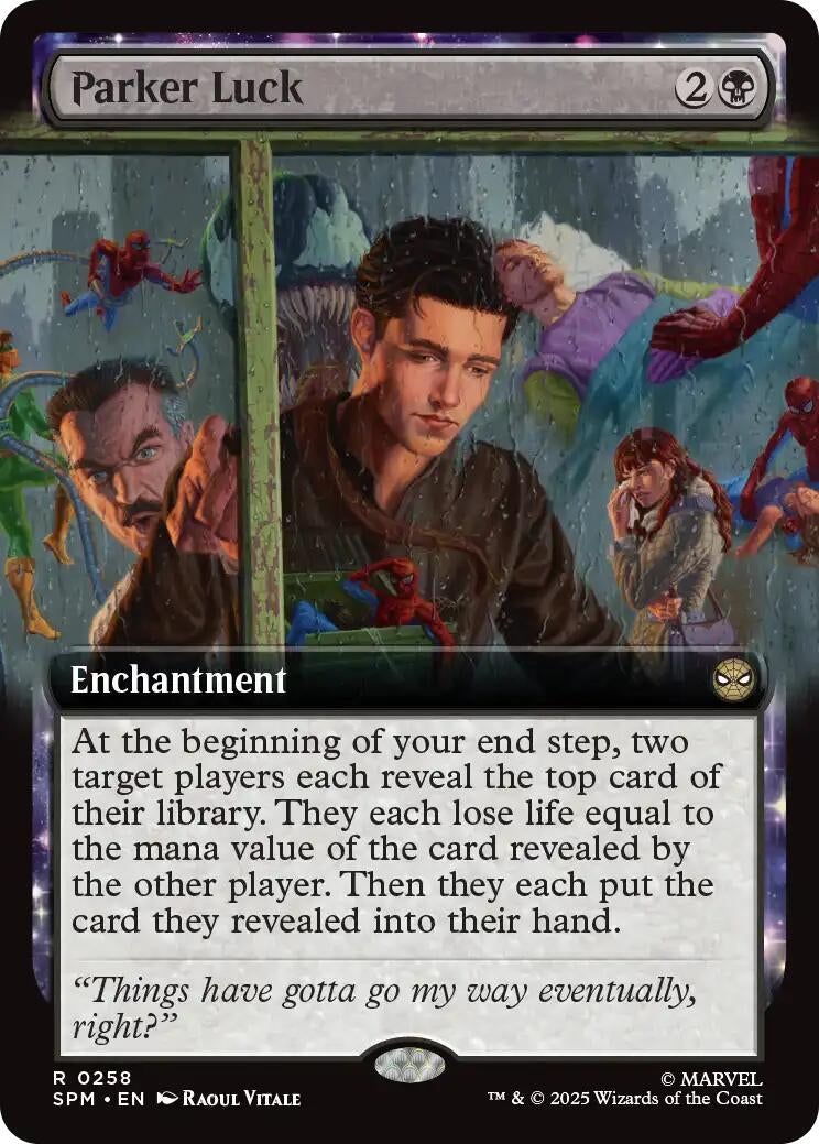 Parker Luck (Extended Art) (258) (SPM)