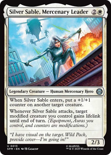 Silver Sable, Mercenary Leader (13) (SPM)