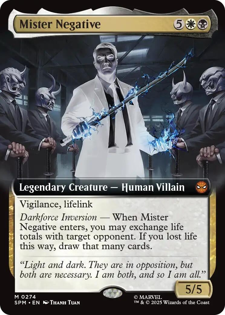 Mister Negative (Extended Art) (274) (SPM)