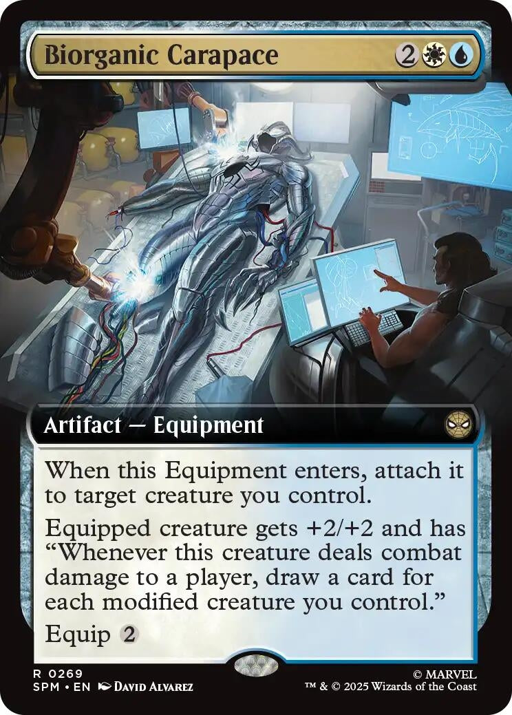 Biorganic Carapace (Extended Art) (269) (SPM)