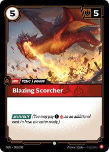 Blazing Scorcher (001/298) (OGN)