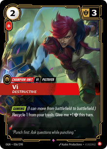 Vi - Destructive (036/298) (OGN)