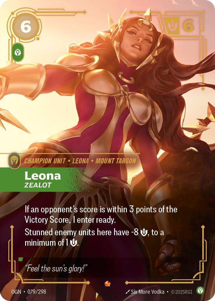 Leona - Zealot (079/298) (OGN)
